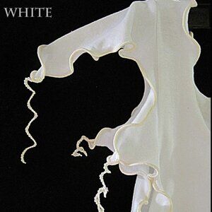 Moresca Pixie Stretch Top Blouse - white